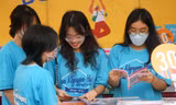 Giới trẻ hào hứng tham gia ngày hội sách tại Hải Phòng