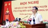 Chủ tịch Quốc hội Vương Đình Huệ. Ảnh: Duy Thính