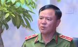Trung tướng Trần Văn Vệ. Ảnh cắt từ clip