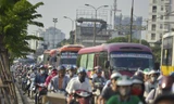 Các cửa ngõ thủ đô đều ùn tắc ngày đầu nghỉ lễ Quốc khánh 2/9