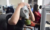 Mặt nạ chống độc. Ảnh: Quảng Triệu