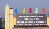Trụ sở Trung tâm đào tạo và sát hạch lái xe cơ giới đường bộ, trụ sở tại huyện An Dương, TP Hải Phòng.