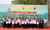 Trao giải cuộc thi 'Tìm hiểu 50 năm chiến thắng Đồng Lộc'