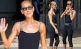 Celine Dion gân guốc gầy gò vẫn chuộng mặc bó sát