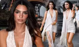 'Chân dài' 9x Emily Ratajkowski váy ngắn dáng thon hút hồn ở Paris