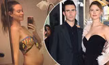 Sau sinh một năm, thiên thần nội y Behati Prinsloo mang bầu lần hai