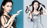 Angelababy táo bạo chụp ảnh với rắn