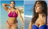 Mẫu ngoại cỡ Ashley Graham tự tin khoe đường cong