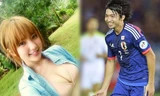 Bóng hồng Nhật Bản cưới tiền vệ kém tuổi hậu World Cup
