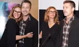 Brad Pitt rạng ngời tươi tắn bên ‘người đàn bà đẹp’ Julia Roberts