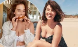 Nàng béo Ashley Graham tròn đầy quyến rũ với áo tắm 