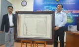 Tấm bản đồ Partie de la Cochichine của Phillipe Vandermaelen mang giá trị pháp lý quốc tế rất cao về chủ quyền được trao tặng cho UBND huyện Hoàng Sa, TP. Đà Nẵng. 