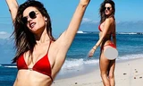 Alessandra Ambrosio tung tăng bikini ở Mexico
