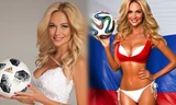 'Tan chảy' sắc vóc rực lửa của Hoa hậu Nga làm đại sứ World Cup 2018