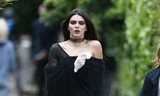 Kendall Jenner hóa trang như ‘ma cà rồng’ xuống phố