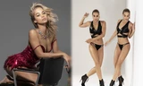 Jasmine Sanders mặc táo bạo tôn đường cong nóng bỏng