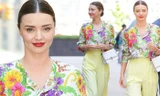 Miranda Kerr đẹp như đóa hoa rạng ngời giữa phố