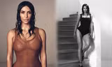 Kim 'siêu vòng ba' eo thon dáng nuột nà trên bìa Vogue