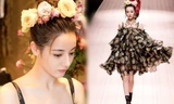 Mỹ nữ Tân Cương xinh như thiên thần trong show của Dolce & Gabbana