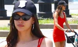 Irina Shayk váy ngắn dáng thon nổi bật trên phố