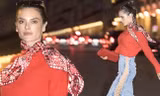 Thiên thần nội y Alessandra Ambrosio dạo phố với trang phục táo bạo