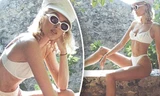 ‘Búp bê’ tóc vàng Elsa Hosk sắc vóc tuyệt mỹ với bikini trắng 