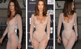 Bella Hadid gây bất ngờ với thân hình hoàn hảo như búp bê Barbie