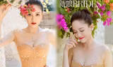 ‘Đông Phương Bất Bại’ Trần Kiều Ân siêu quyến rũ khi làm cô dâu