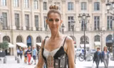 Celine Dion sành điệu với váy lấy cảm hứng từ nội y