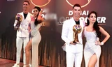 Bạn gái gợi cảm cùng Ronaldo đi nhận giải Cầu thủ hay nhất 2019
