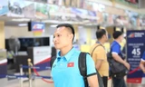 Đúng 11h30 (giờ địa phương) ngày 3/12, đoàn đội tuyển bóng đá Nam Việt Nam đã rời Philippines trên chuyến chuyên cơ của Vietnam Airlines về nước.