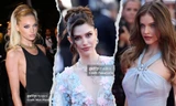 Thảm đỏ LHP Cannes ngày 8: Loạt siêu mẫu ăn diện cầu kỳ, xảy ra "biến căng"