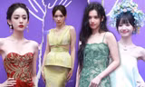 Nữ thần thảm đỏ GQ Thịnh Điển: Trương Tịnh Nghi lên Hot Search, Cổ Lực Na Trát nhạt nhòa