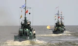 Hạm đội Caspian Flotilla thêm tàu tên lửa cực mạnh