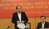 Tổ công tác của Thủ tướng kiểm tra việc thực hiện nhiệm vụ tại Bộ Tài chính
