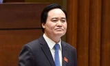 Bộ trưởng Bộ GD-ĐT Phùng Xuân Nhạ. Ảnh Như Ý