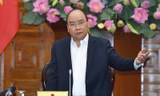 Thủ tướng Nguyễn Xuân Phúc phát biểu tại cuộc họp