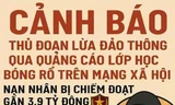 Lên mạng tìm lớp học bóng rổ cho con, một phụ huynh bị lừa gần 3,9 tỷ đồng 
