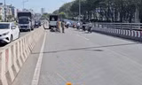 Truy tìm ô tô liên quan vụ tai nạn làm 4 người bị thương tại dốc cầu 
