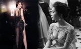 'Đứng hình' với thời trang khoe gần trọn vòng 1 của Ngọc Trinh
