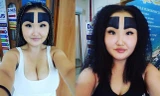 Cô gái có cặp lông mày 'siêu khổng lồ' nhất mạng xã hội và gương mặt thật gây bất ngờ