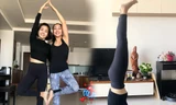 Mai Phương tập yoga trở lại mặc dù đang truyền thuốc chống hủy xương