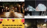 Dân mạng đồng loạt 'cảm thán' về trận mưa lịch sử vào đêm 30 Tết