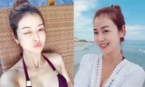 Jennifer Phạm khoe ảnh bikini gợi cảm tắm biển cùng gia đình
