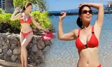 Hồ Lệ Thu gây 'sốt' với ảnh bikini khoe body 'bốc lửa' ở tuổi U50