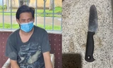 Dùng dao chém công an khi bị phát hiện trèo rào vào nhà bạn gái trong khu phong toả