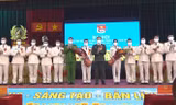 Lãnh đạo cấp trên chúc mừng Đại hội Đoàn cơ sở Trung đoàn Cảnh sát cơ động Thủ đô 
