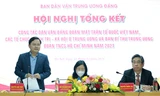Bí thư thứ nhất T.Ư Đoàn Nguyễn Anh Tuấn phát biểu tại hội nghị. Ảnh: Bảo Anh