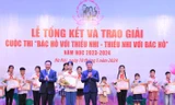 Nữ sinh lớp 7 giành giải đặc biệt cuộc thi 'Bác Hồ với thiếu nhi - Thiếu nhi với Bác Hồ'