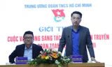 Bí thư T.Ư Đoàn Nguyễn Tường Lâm giới thiệu về cuộc vận động sáng tác ca khúc tuyên truyền Đại hội Đoàn toàn quốc lần thứ XII. 